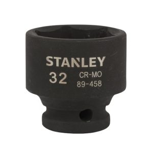 Đầu khẩu đen 1/2'' Stanley STMT89458-8B 32mm