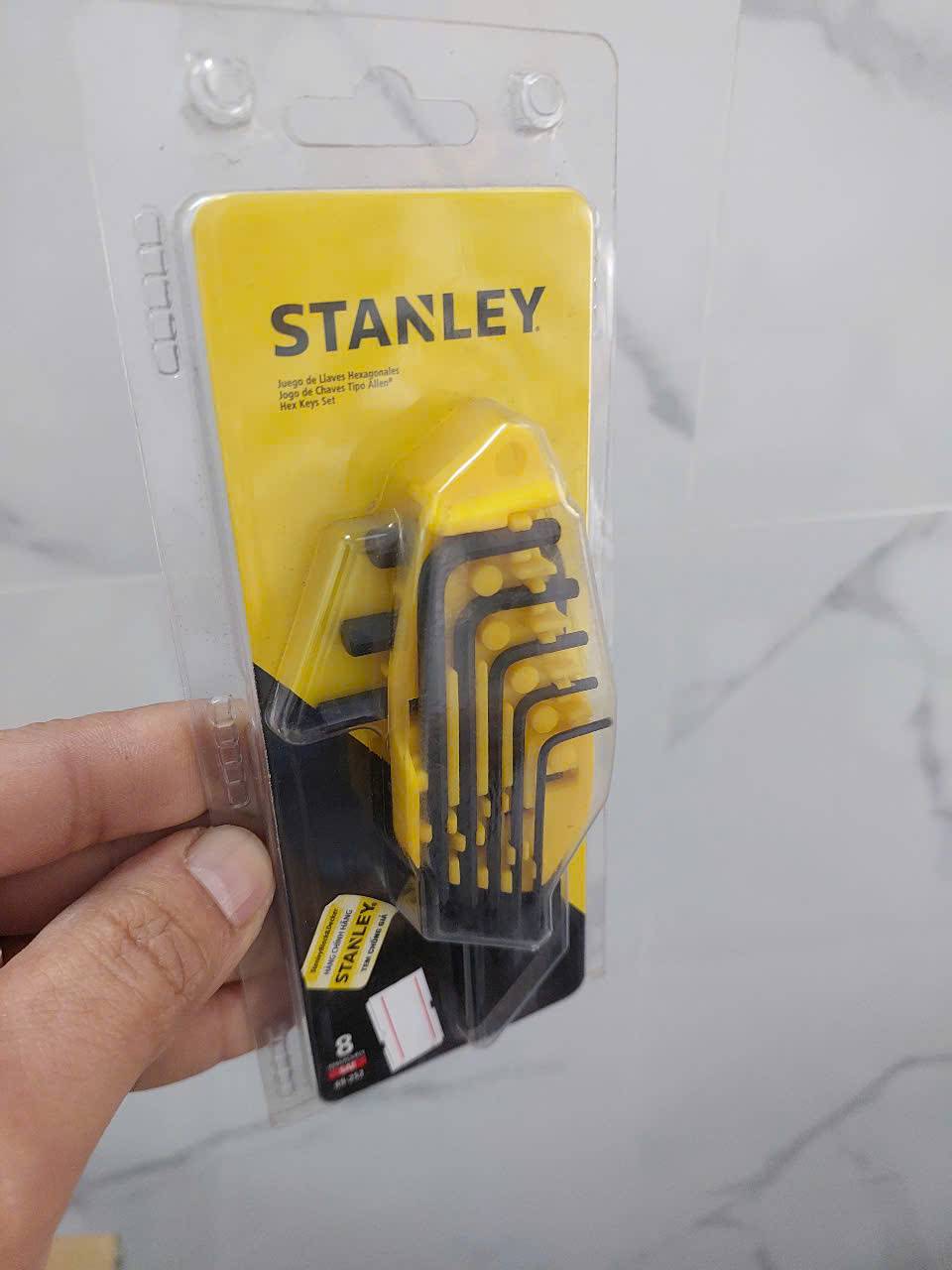 z7495773835755_7efedf073a447bb5d77a5dfca6f8d87d Bộ lục giác hệ inch Stanley 69-252 8 chi tiết 1/16-1/4”