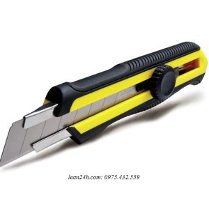 Dao rọc giấy cán cao su Stanley STHT10425-8 25mm