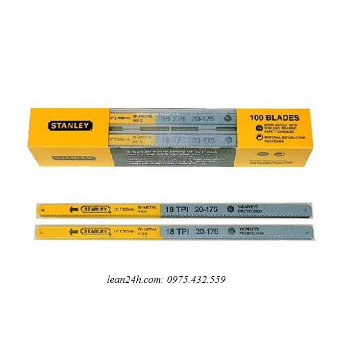 Lưỡi cưa sắt Stanley 20-175 18 Răng 12''/300mm