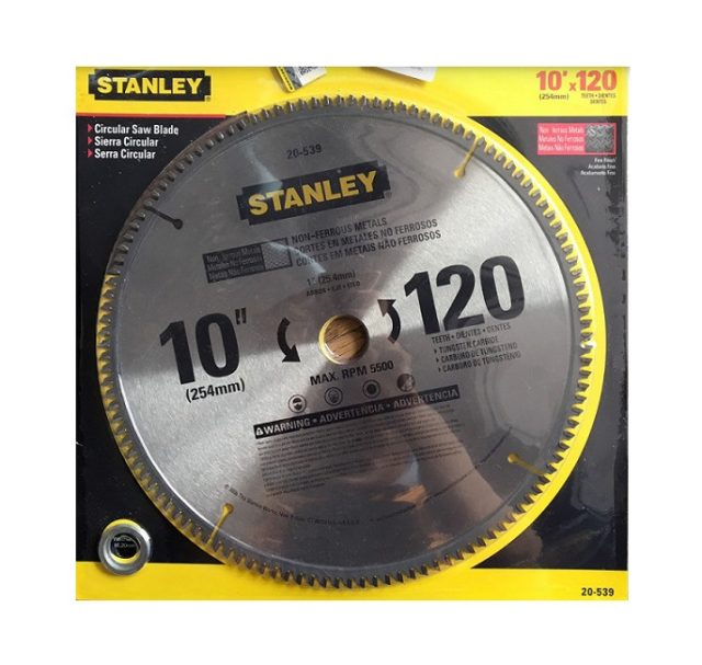 Lưỡi cưa nhôm Stanley 20-539 10''/120 răng