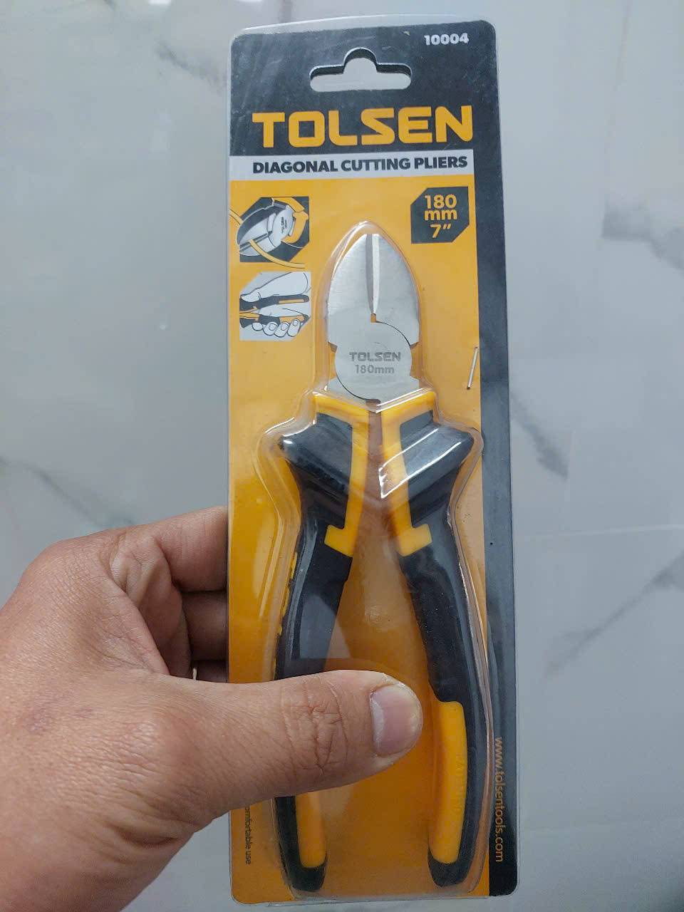 Kìm cắt 7″ Tolsen 10004 chính hãng