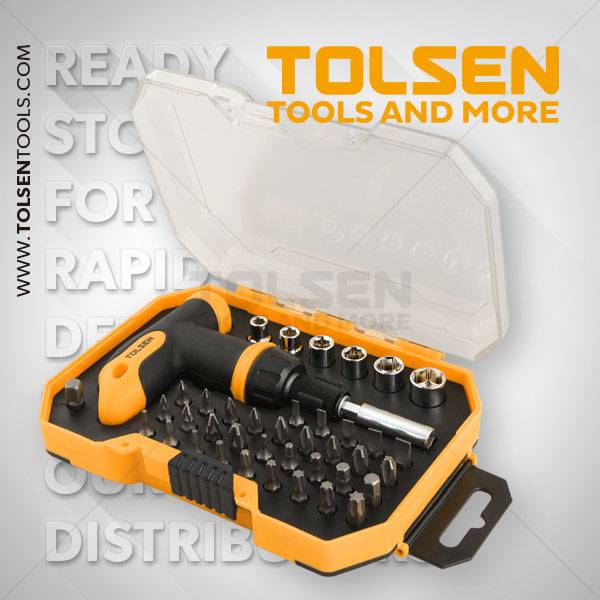 Bộ vít tip 41pcs Tolsen 20036