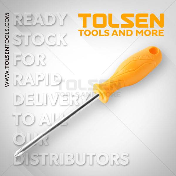 Tua vít cán chống trượt ( + ) Tolsen