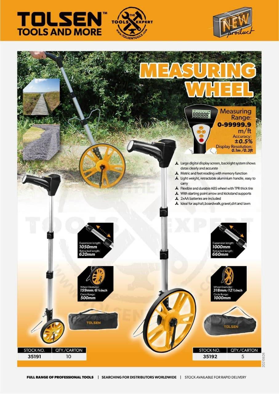 THƯỚC BÁNH XE ĐO LƯỜNG HIỂN THỊ ĐIỆN TỬ TOLSEN 35192