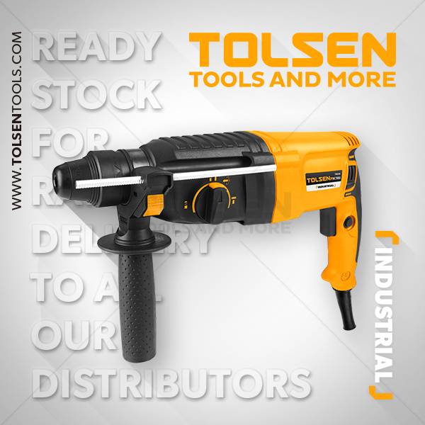 Máy khoan búa – 3 chức năng 26MM 800W Tolsen 79510