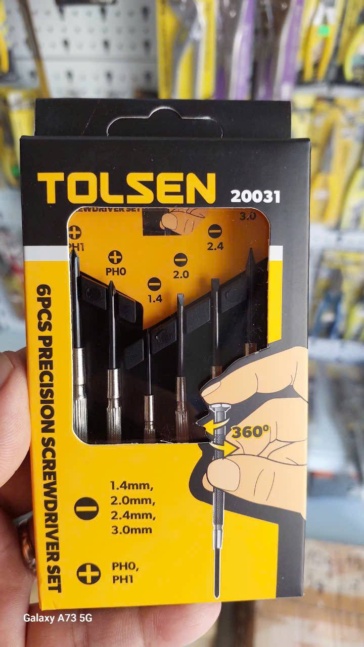 Vít sửa đồng hồ 6 cây Tolsen 20031