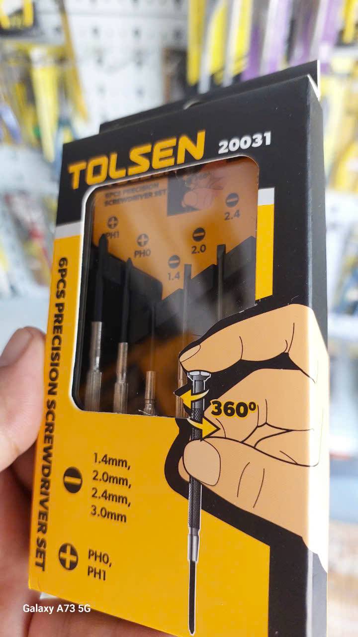 Vít sửa đồng hồ 6 cây Tolsen 20031