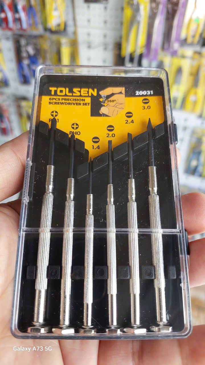 Vít sửa đồng hồ 6 cây Tolsen 20031