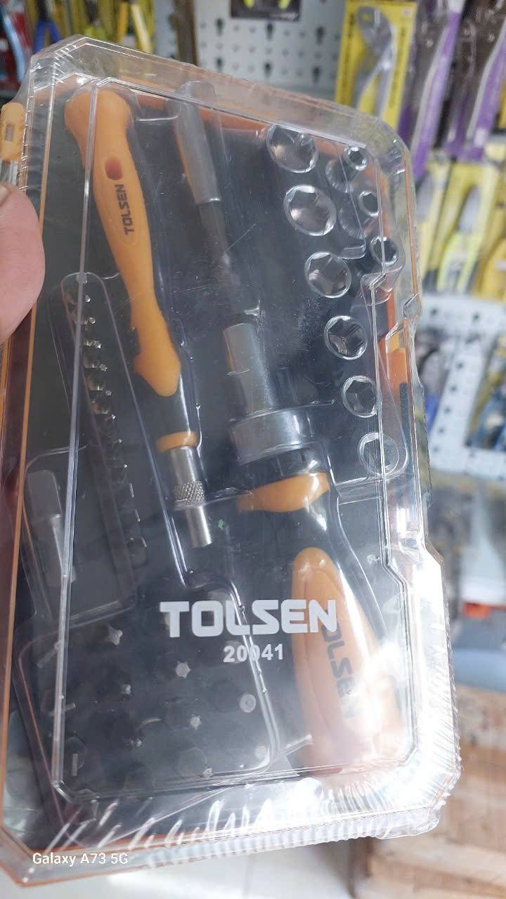 Bộ vít tip 42 món Tolsen 20041