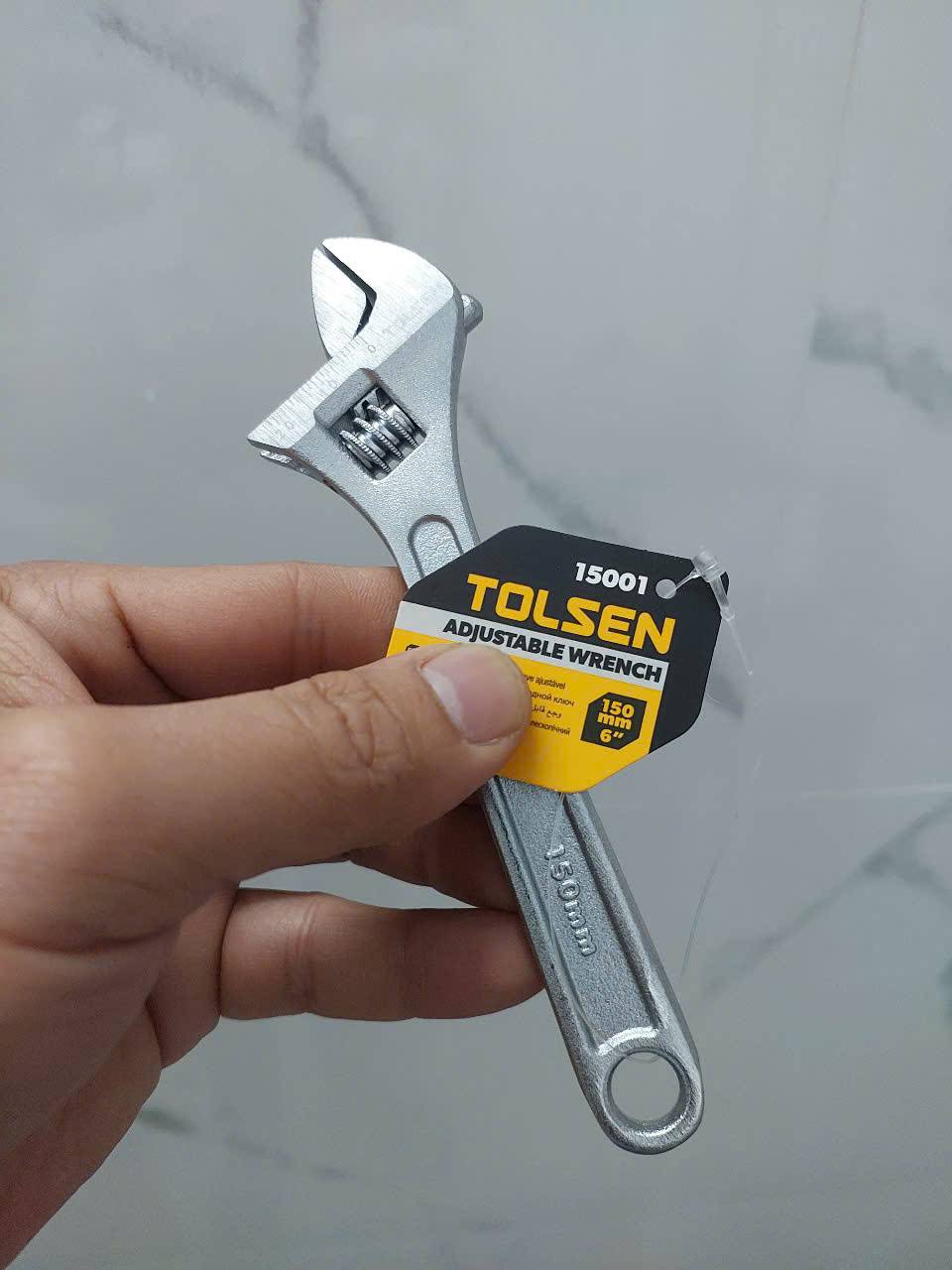 Mỏ lết 6”/150mm Tolsen 15001