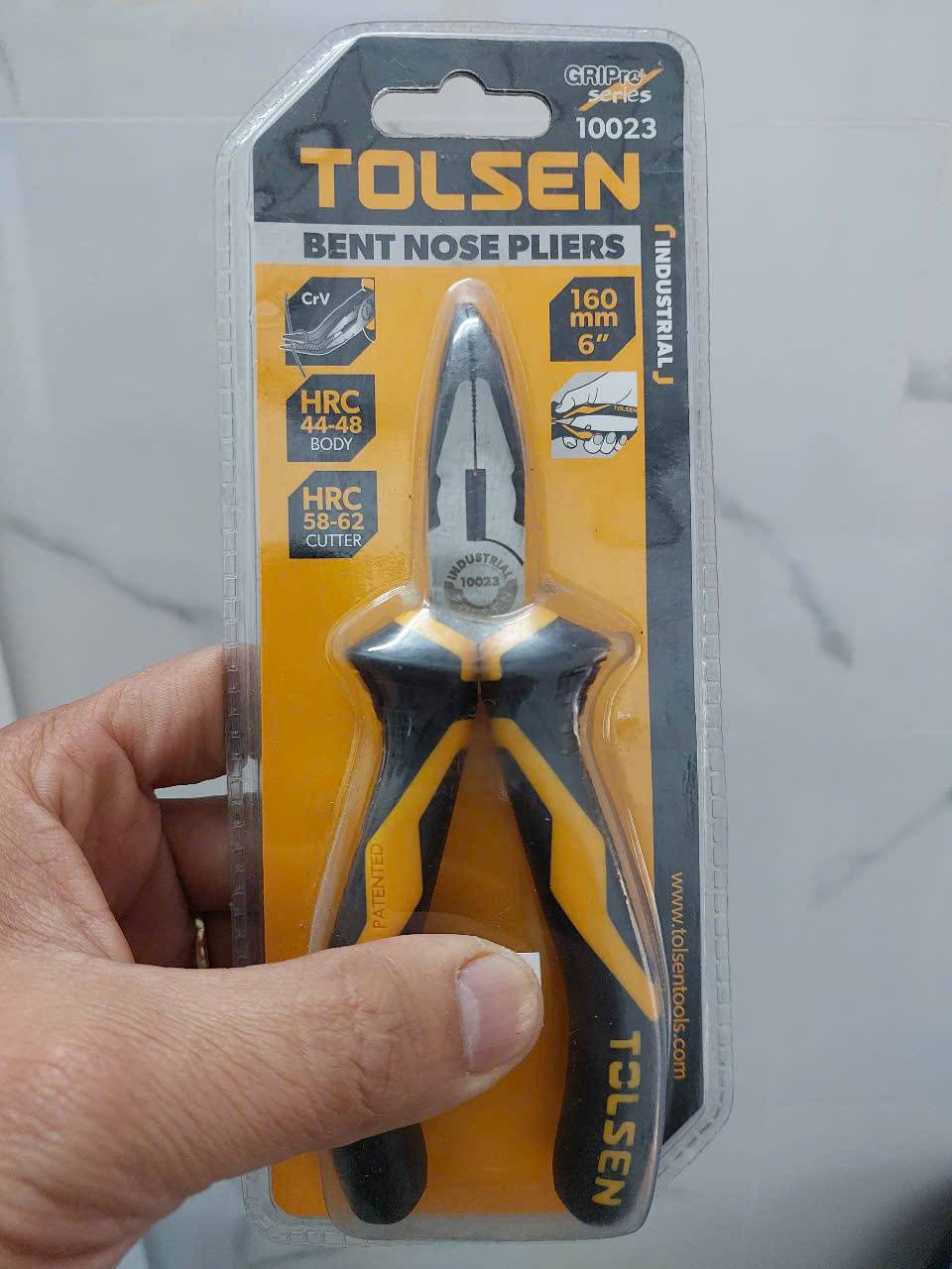 KÌM NHỌN CÔNG NGHIỆP LƯỠI CONG 6” TOLSEN 10023