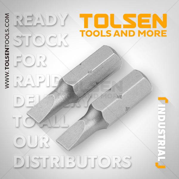 Bộ 2 đầu vít 2 cạnh ( - ) Tolsen 20207