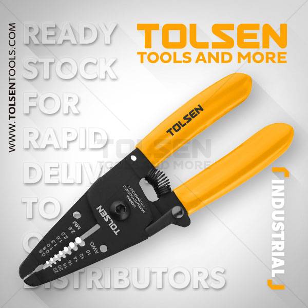 Kìm tuốt dây 6''/160mm Tolsen 38051