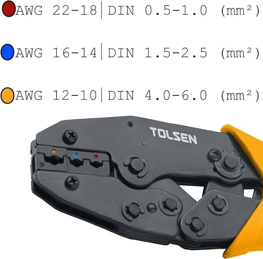 Kìm bấm COS Tolsen 38056