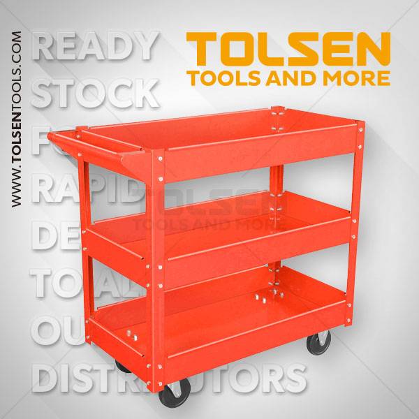 Kệ đựng dụng cụ 3 tầng sắt 840cm Tolsen 80221