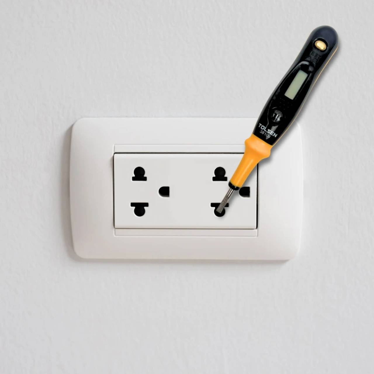 Vít thử điện 130mm Tolsen 38109 Vít thử điện 130mm Tolsen 38109