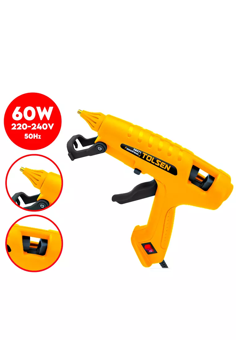 Súng bắn keo đèn cầy(công nghiệp) 60W Tolsen 38071