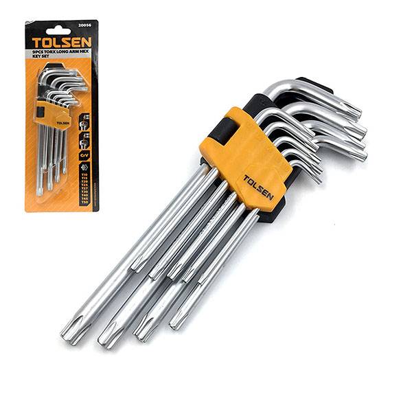 Bộ lục giác hoa thị ngắn Tolsen 20056 Bộ lục giác hoa thị ngắn Tolsen 20056