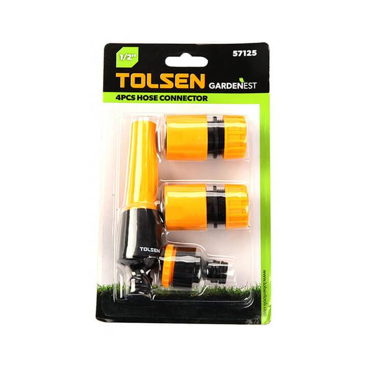Bộ 4 cái đầu nối ống 1/2” Tolsen 57125