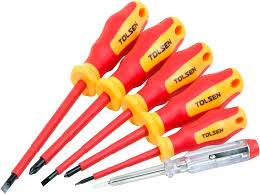 Bộ vít cách điện ( 1000V) 6 cây Tolsen 38013