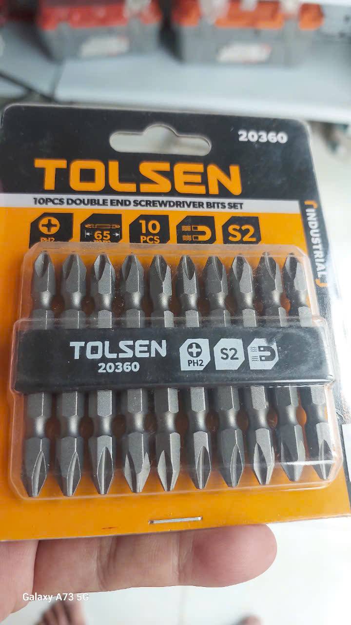 Vít 2 đầu PH2 x 65mm Tolsen 20360