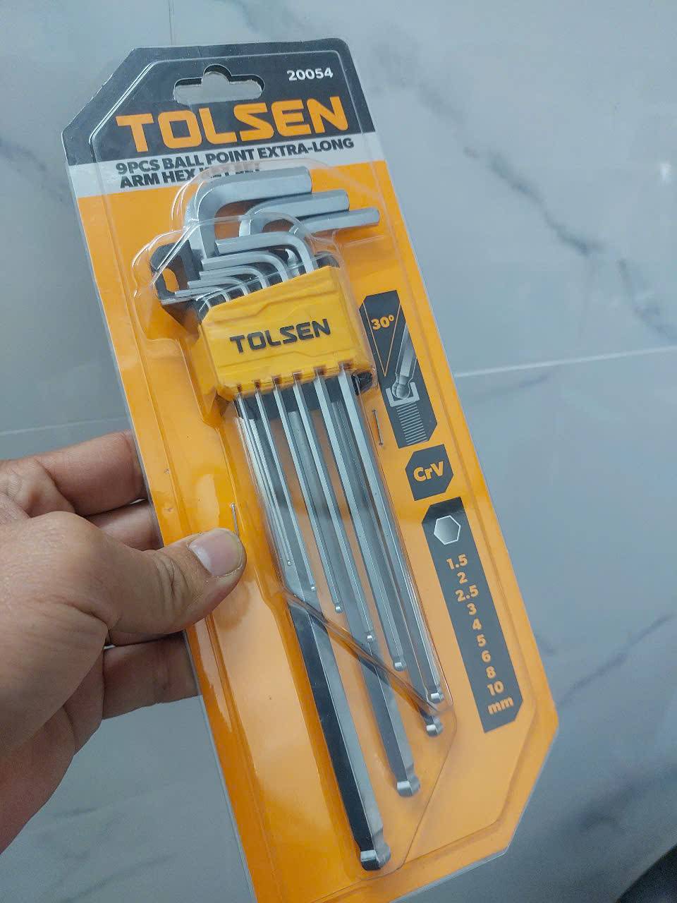 Bộ lục giác đầu bi dài Tolsen 20054