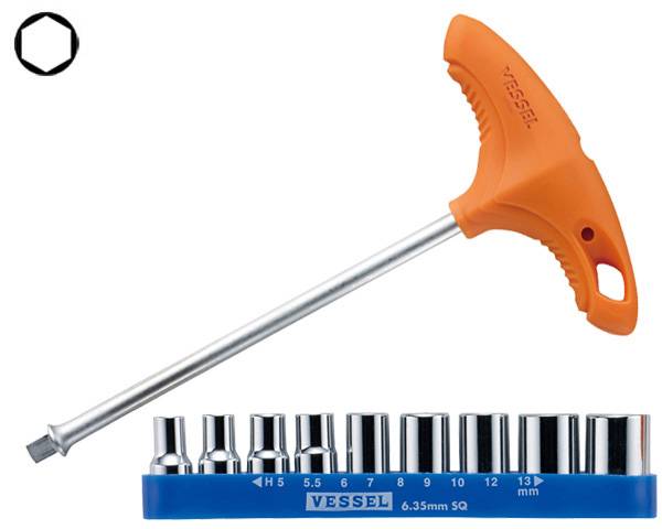 TÔ VÍT CHỮ T (KÈM BỘ 9 SOCKET) – NO.460NT-9S