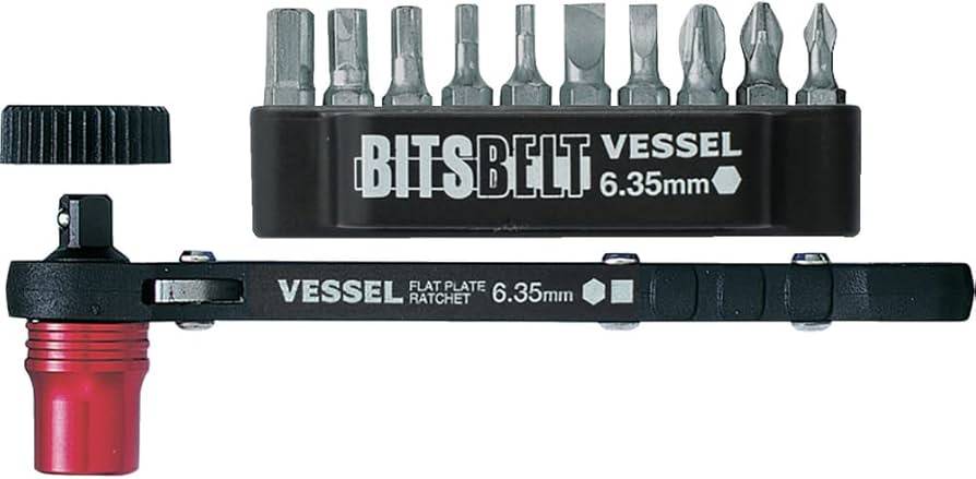 Bộ tô vít vạn năng Vessel TD-73MC (10 đầu vít)