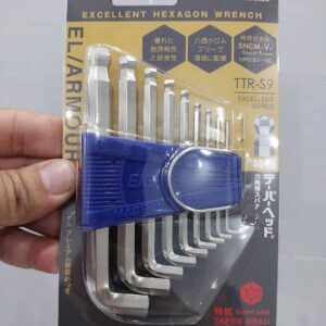 Bộ lục giác đầu bi loại ngắn EIGHT TTR-S9
