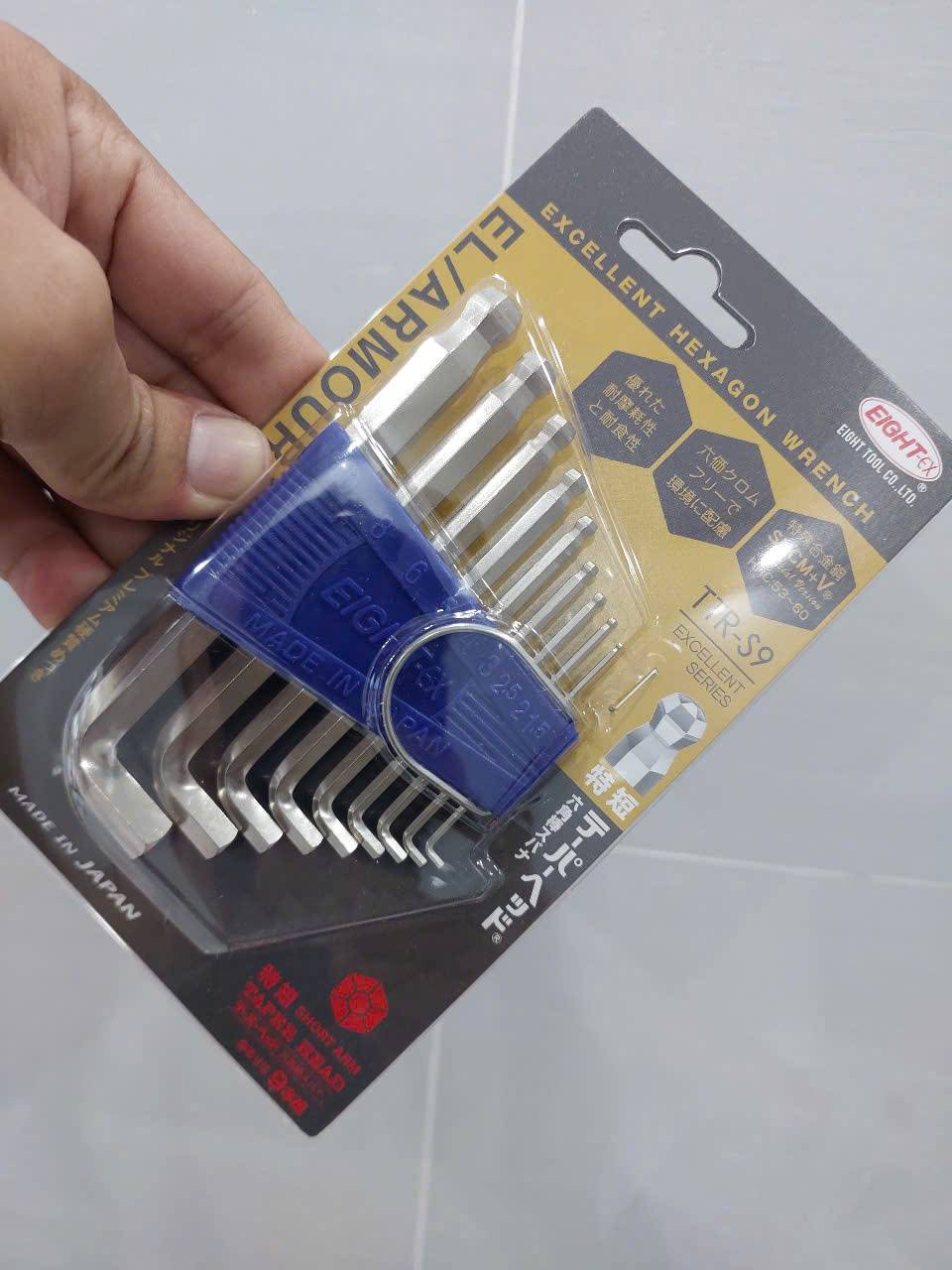 Bộ lục giác đầu bi loại ngắn EIGHT TTR-S9