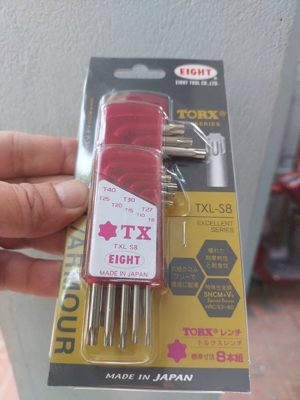 Bộ lục giác hoa thị EIGHT TXL-S8 Nhật Bản