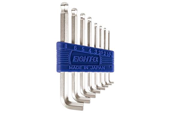 Bộ lục giác đầu bi loại ngắn TTR-S8 EIGHT Nhật Bản