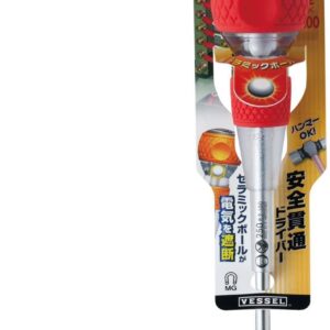 Tô vít đóng 4 cạnh cán tròn cách điện VESSEL 250+2×100
