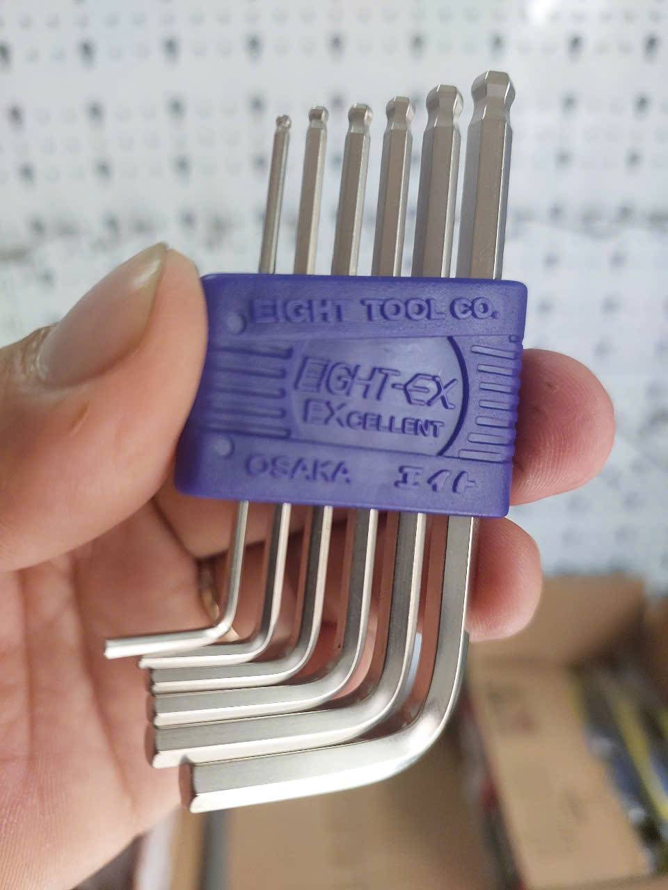 z6363303064609_af3817f3d71526ed81090c3ed471f6da Bộ lục giác đầu bi loại ngắn TS-6 EIGHT Nhật Bản