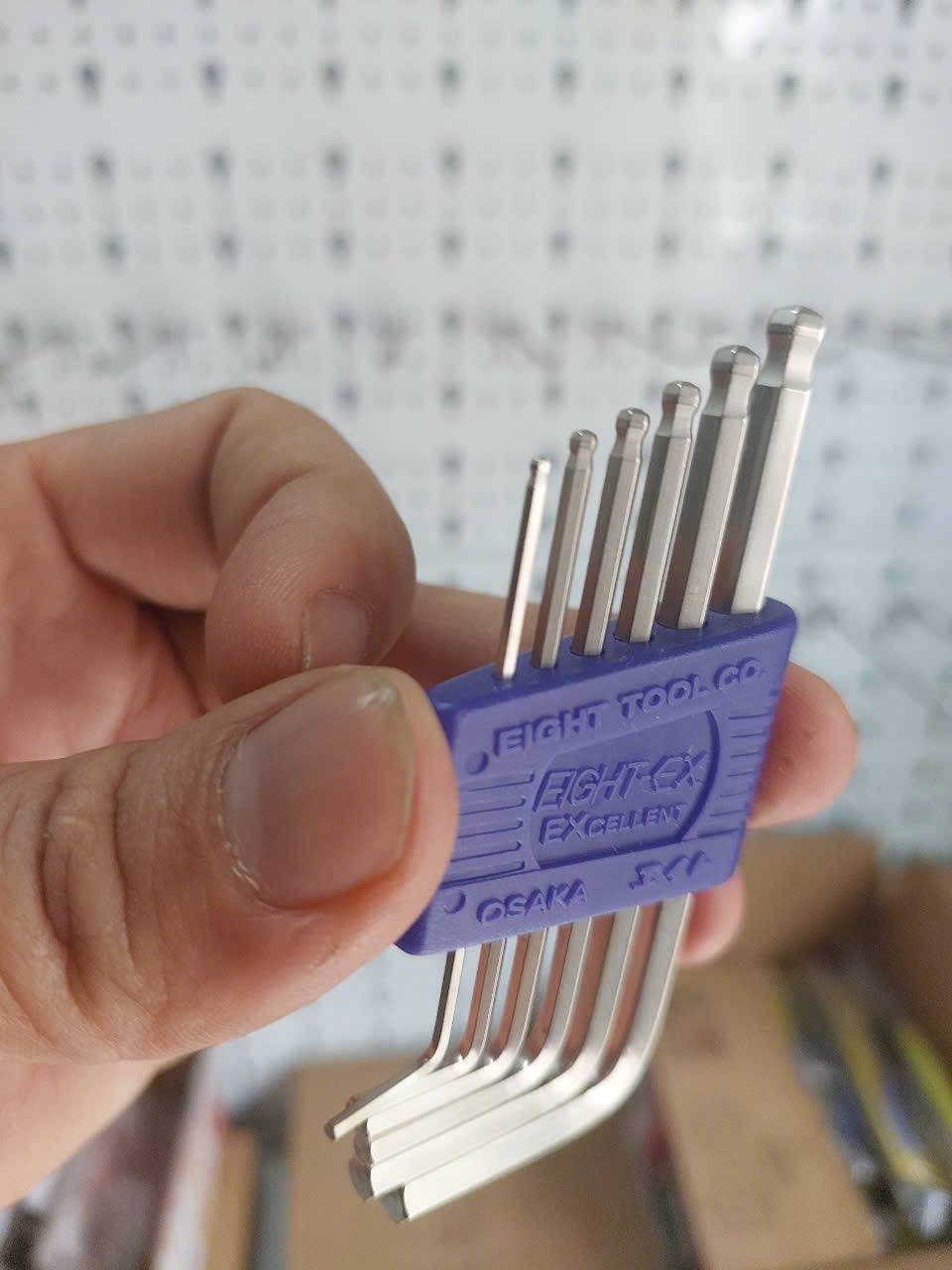 Bộ lục giác đầu bi loại ngắn TS-6 EIGHT Nhật Bản