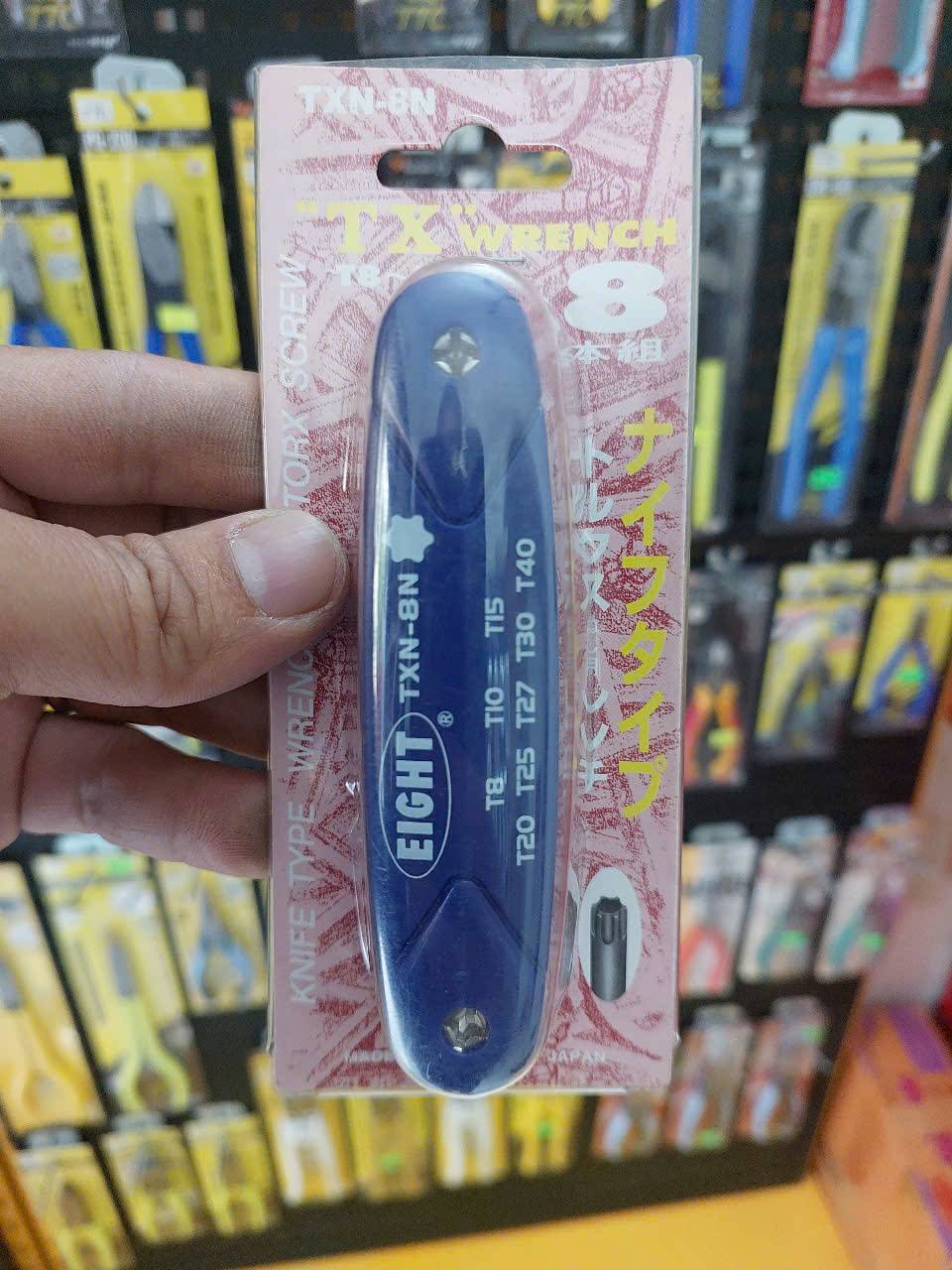 Bộ lục giác hoa thị gập đa năng TXN-8N