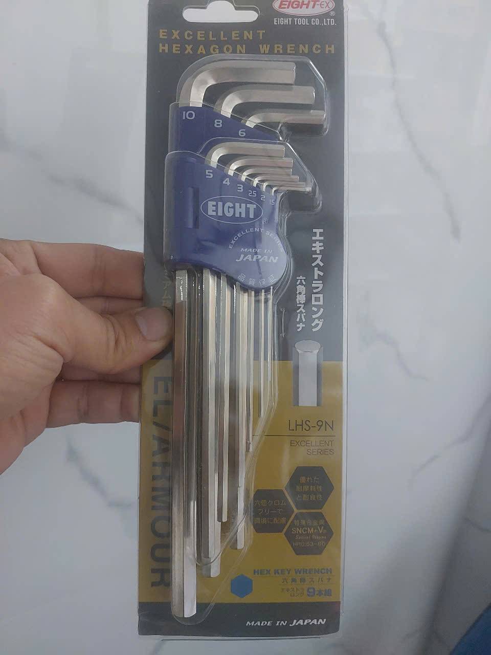 Bộ lục giác đầu bằng EIGHT LHS-9N