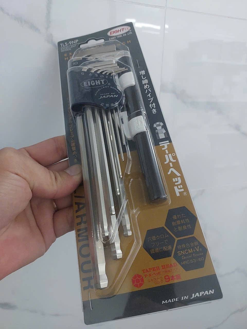 Bộ lục giác bi 9 cây Eight TLS-9NP