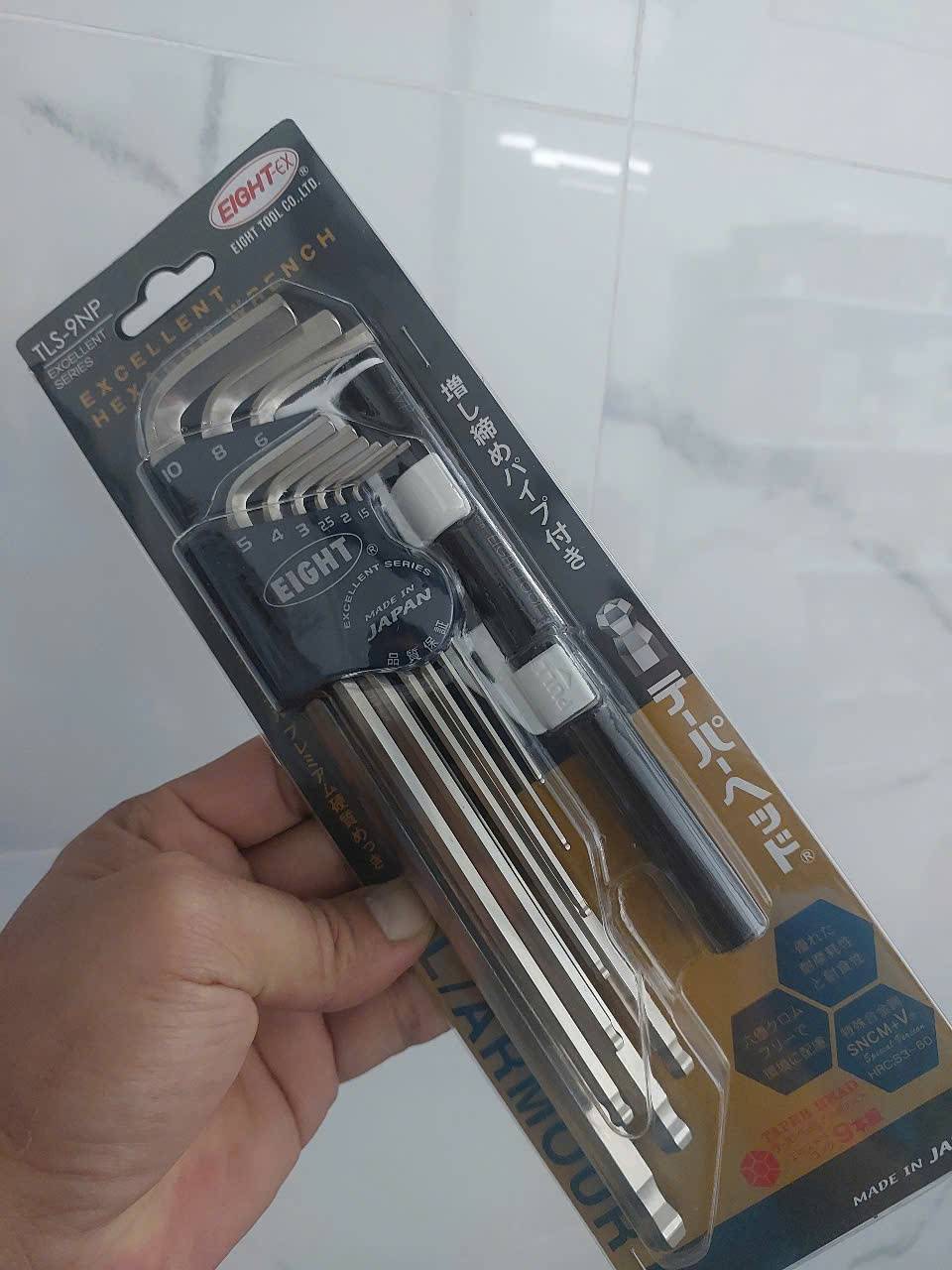 Bộ lục giác bi 9 cây Eight TLS-9NP