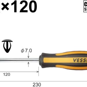 Tô vít nạy đinh VESSEL No.970 CRx120