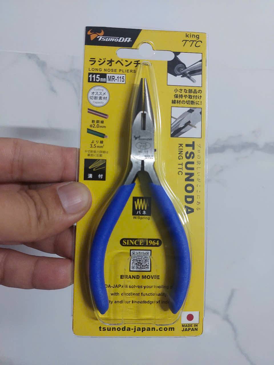 Kìm nhọn mini Tsunoda MR-115