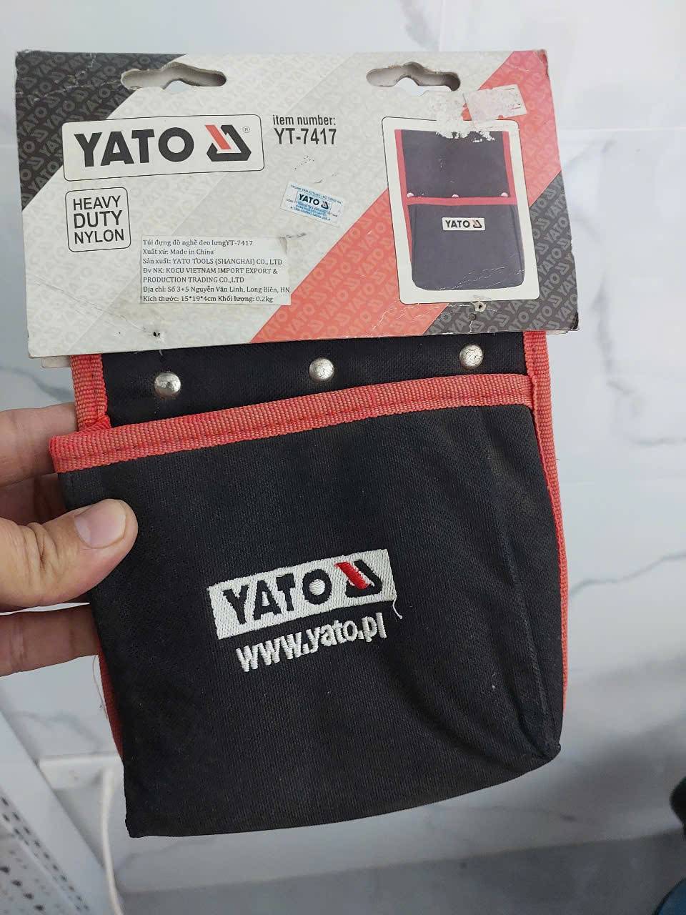 Túi Đựng Đồ Nghề Đeo Lưng Yato YT-7417