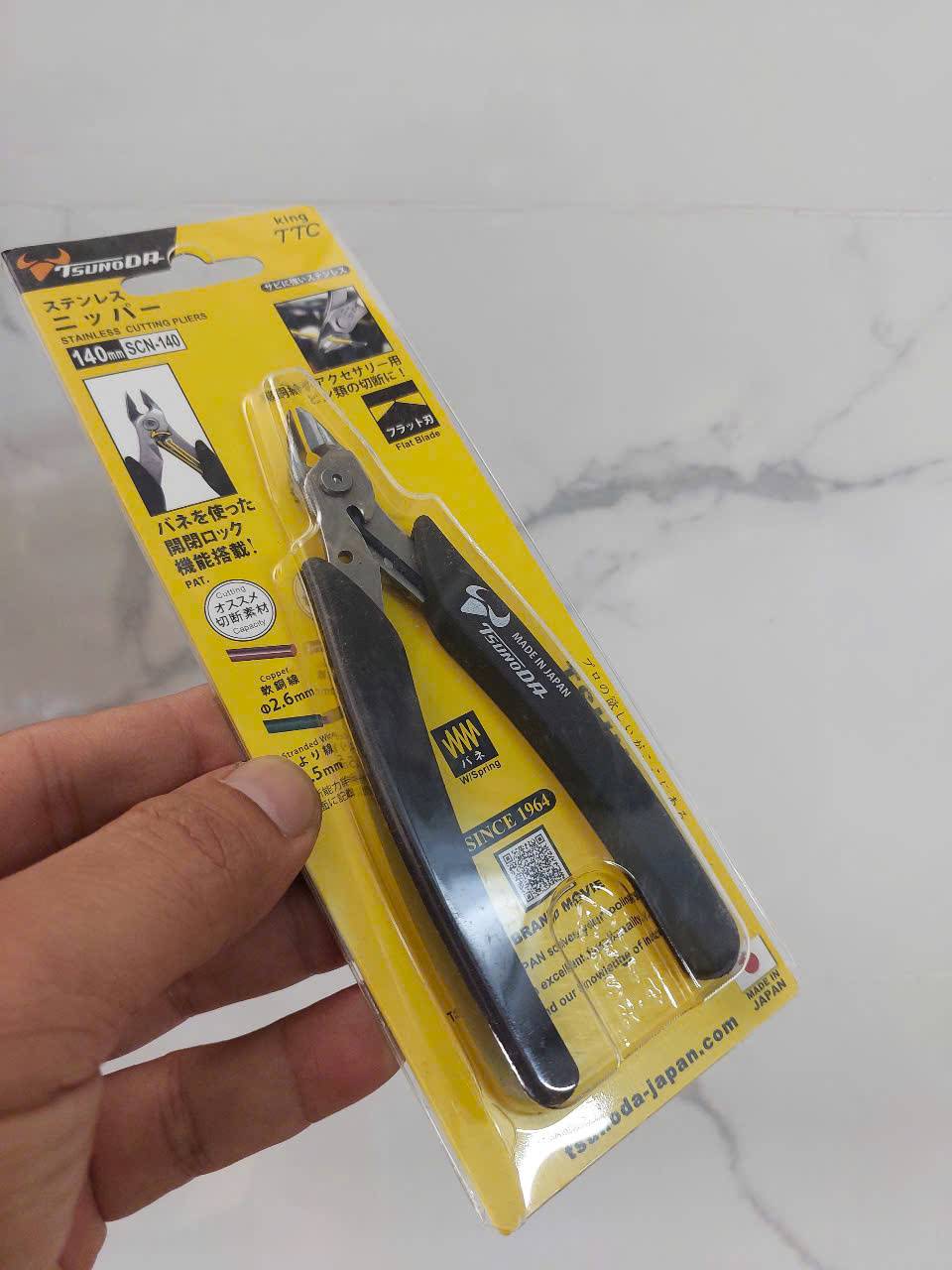 Kìm cắt không gỉ Tsunoda SCN-140