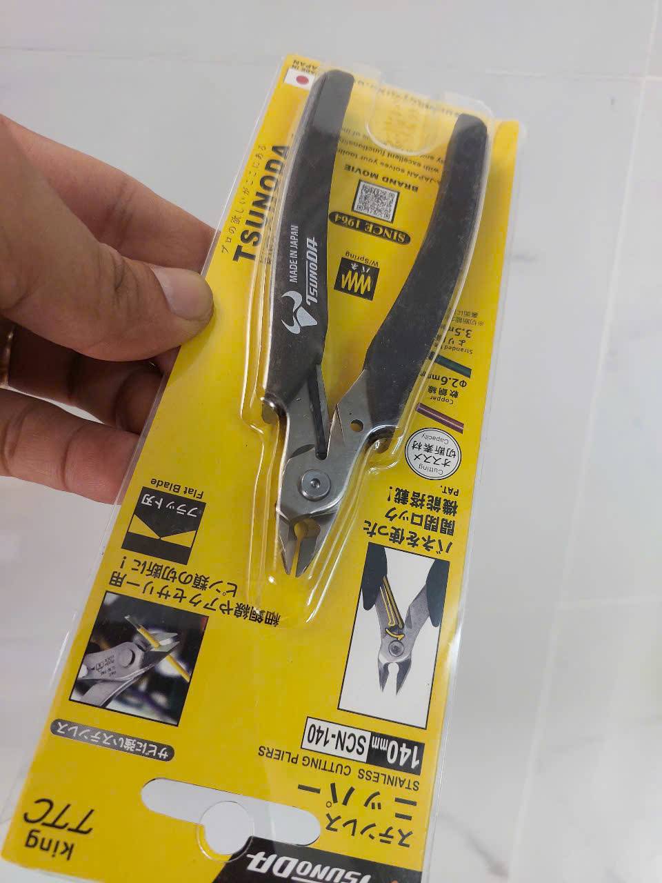 Kìm cắt không gỉ Tsunoda SCN-140