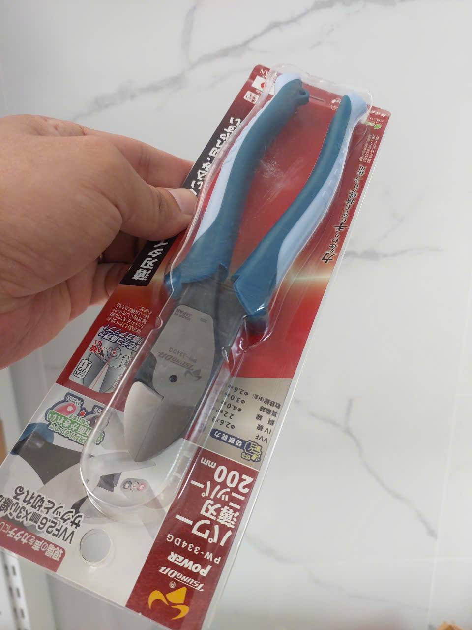 Kìm cắt lưỡi mỏng Tsunoda PW-334DG