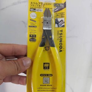 Kìm Cắt Nhựa Mỏng Lưỡi Phẳng 168mm Tsunoda SNP-165F