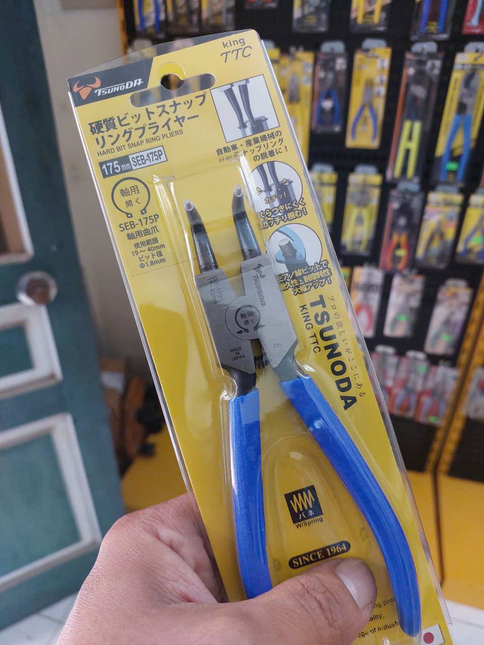 Kìm mở phe mũi cong Tsunoda SEB-175P