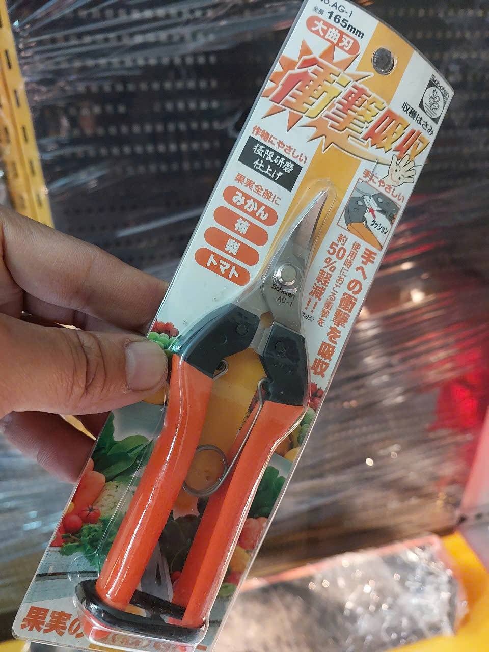 z7277734071609_b81cae3d02e7a7e73f96689468a3c2c7 Kéo thu hoạch lưỡi cong AG-1 Saboten Nhật Bản