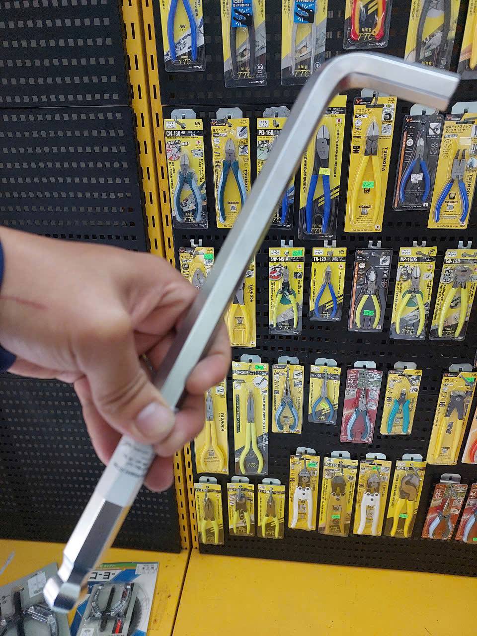 Lục giác chữ L đầu bi 17mm Asahi AQ1700